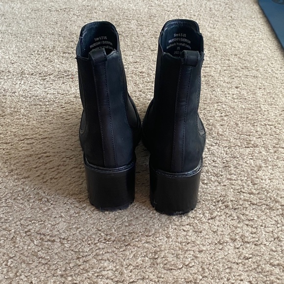 Thursday Boot Company the Knockout Black Matte Ankle Boots - Picture 4 of 10